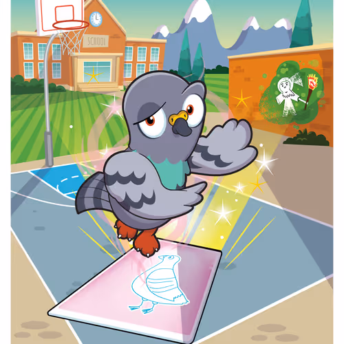 Perspective Pigeon #7162