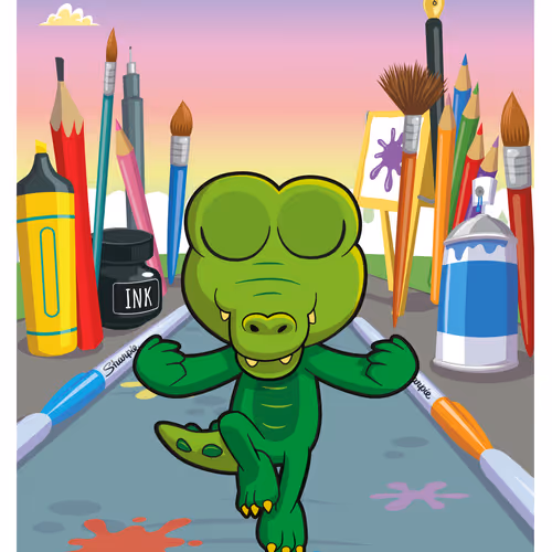 Clever Crocodile #45044