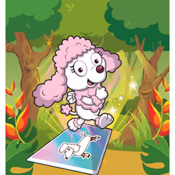 Polished Poodle #7330