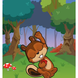Cheerful Chipmunk #37523