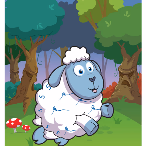 Lit Lamb #34383