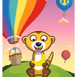 To The Moon Meerkat #14865