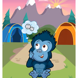 Gratitude Gorilla #38283