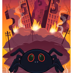 Smooth Spider #54615