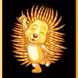 Positive Porcupine #7404