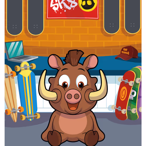 Well-Rounded Warthog #33251