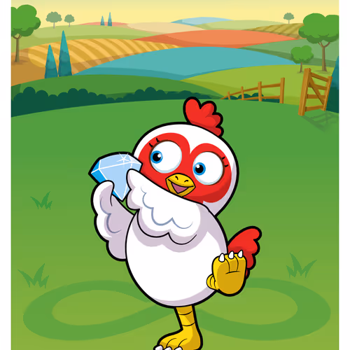 "Diamond Hands" Hen #42143