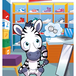 Zestful Zebra #18178