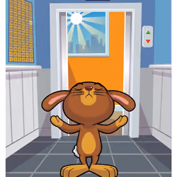 Self-Aware Hare #14979