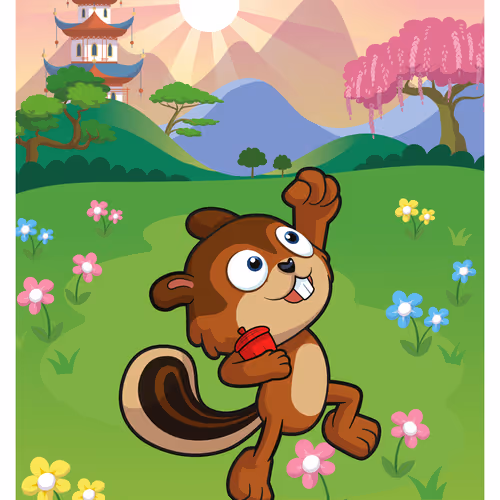 Cheerful Chipmunk #38653