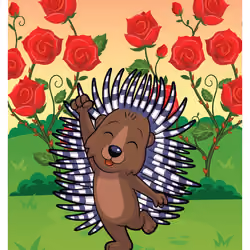 Positive Porcupine #40241