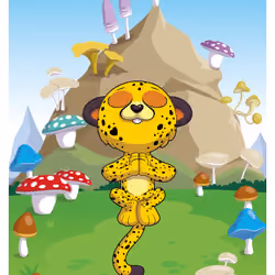 Charming Cheetah #13124