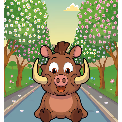 Well-Rounded Warthog #26255