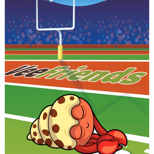 Happy Hermit Crab #43550