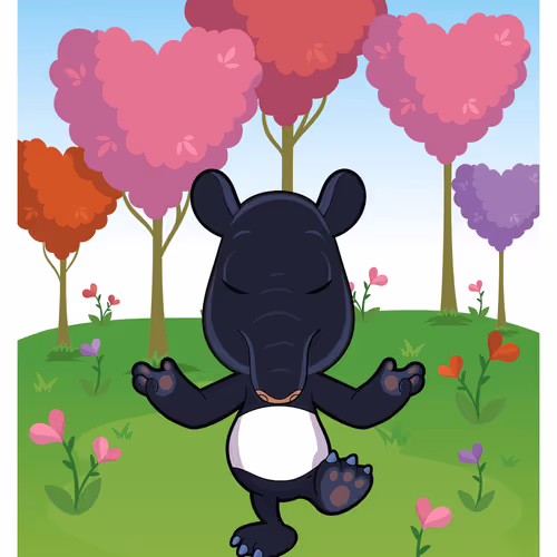 Tasteful Malayan Tapir #49850