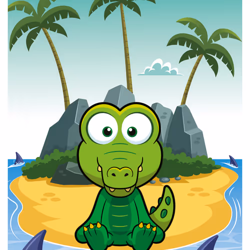 Clever Crocodile #34163