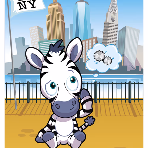 Zestful Zebra #25974