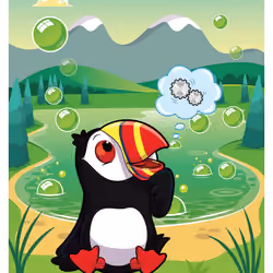 Productive Puffin #21800