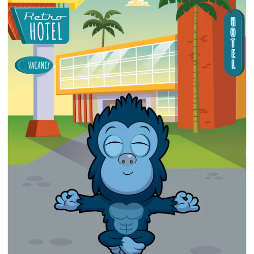 Gratitude Gorilla #49782