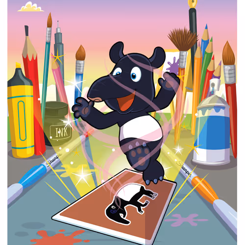 Tasteful Malayan Tapir #8946