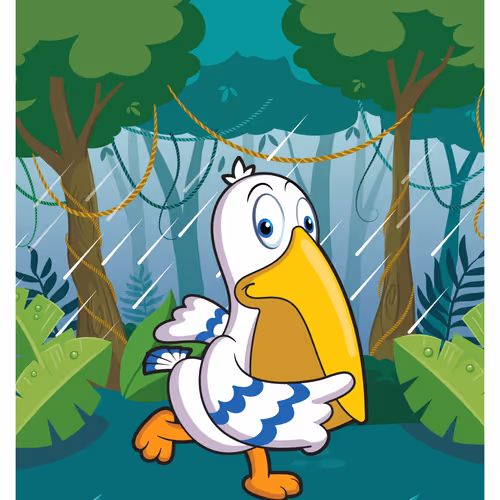 Peaceful Pelican #41636
