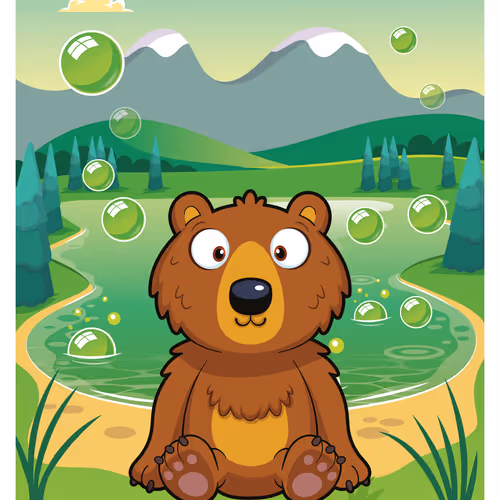Gracious Grizzly Bear #21283