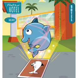 Determined Dolphin #2548