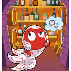 Graceful Goldfish #12024