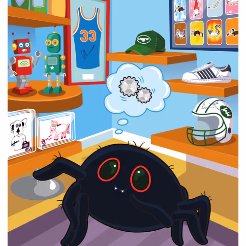 Smooth Spider #54595