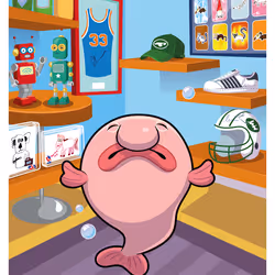 Bashful Blobfish #50165
