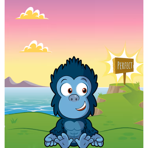 Gratitude Gorilla #36177