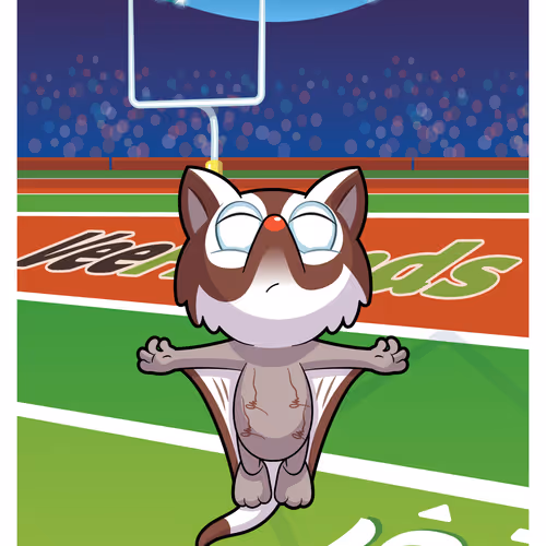 Gleeful Sugar Glider #11692