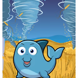 Determined Dolphin #13676