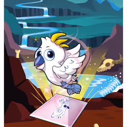 Courageous Cockatoo #2149