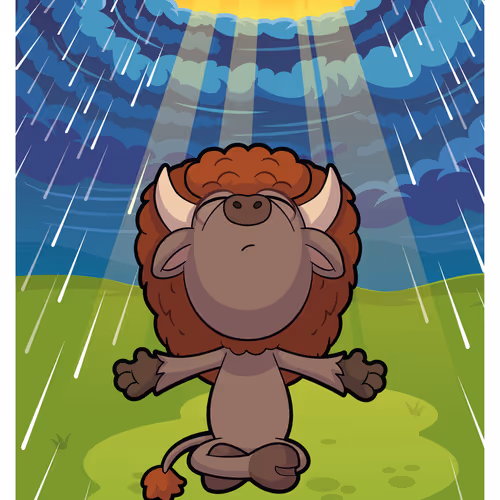 Brave Bison #50995