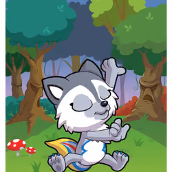 Whimsical Wolf #53515