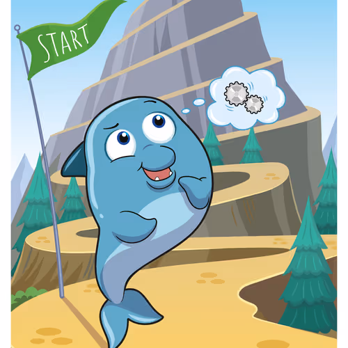 Determined Dolphin #22180