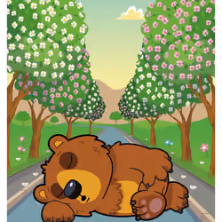 Gracious Grizzly Bear #37429