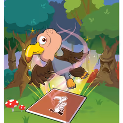 Bubbly Buzzard #1445