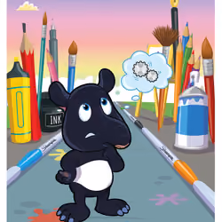 Tasteful Malayan Tapir #35006