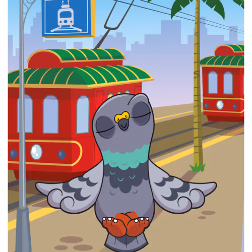 Perspective Pigeon #31840