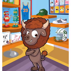 Brave Bison #12260