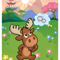 Modest Moose #25358
