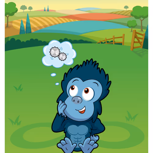 Gratitude Gorilla #30422