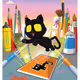Very, Very, Very, Very, Lucky Black Cat #9585