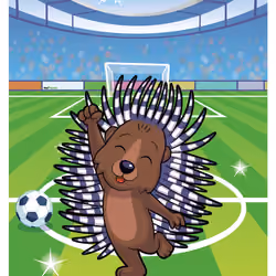 Positive Porcupine #12157
