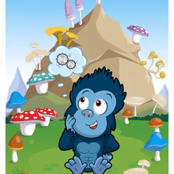 Gratitude Gorilla #27137