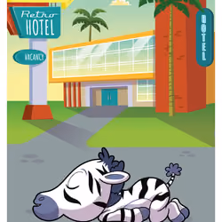 Zestful Zebra #13034