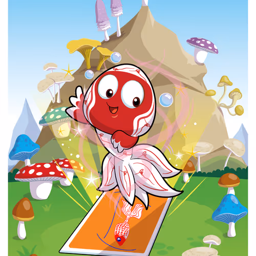 Graceful Goldfish #4236