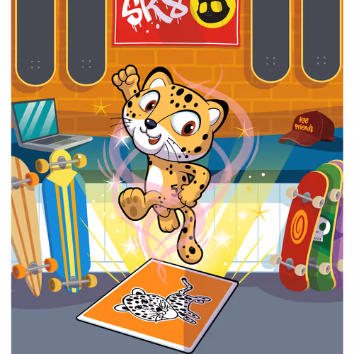 Likable Leopard #5919